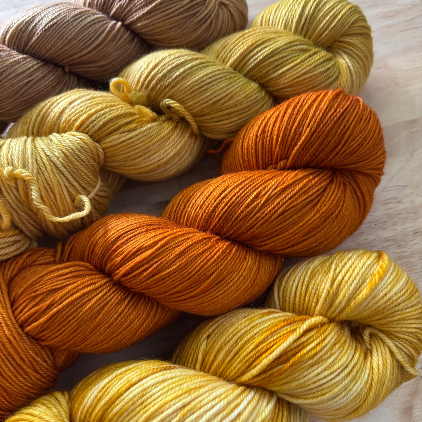 Mystery Yarn - Gold, Yellow, and Orange