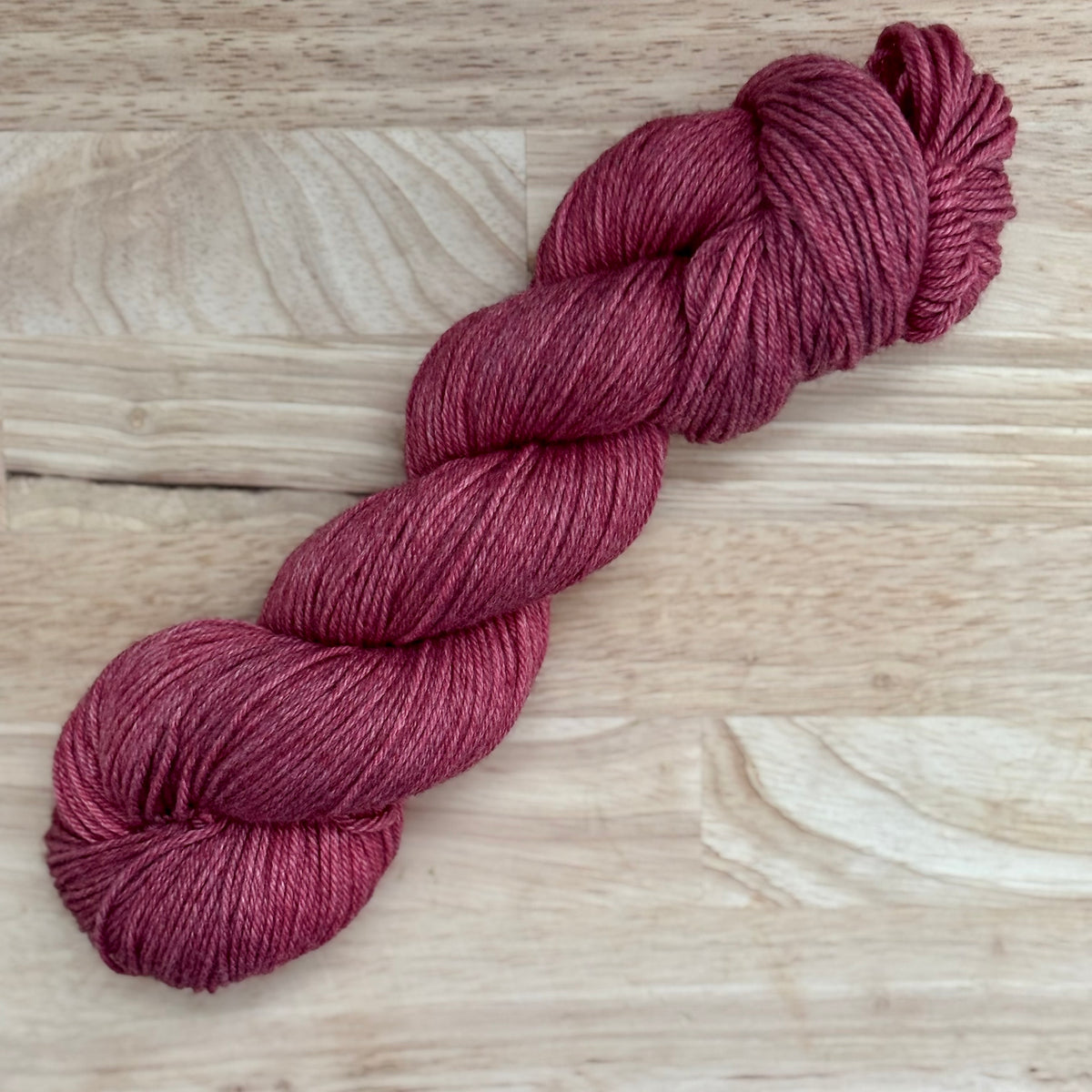 Copper Sheep Raspberry - Speckled Pink Hand Dyed Yarn – The Copper Sheep