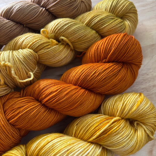 Mystery Yarn - Gold, Yellow, and Orange