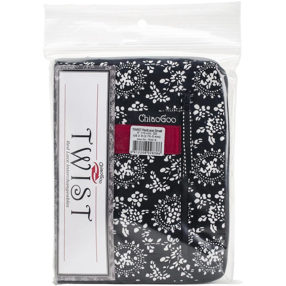 ChiaoGoo Twist Red Lace Set, Small, 4”