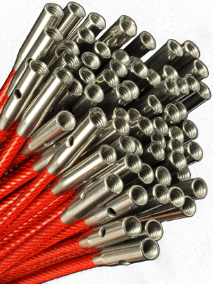 ChiaoGoo TWIST™ Red Cable, Small [S]