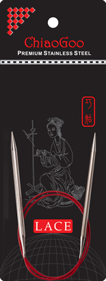 ChiaoGoo RED Lace™ Fixed Circular Needles