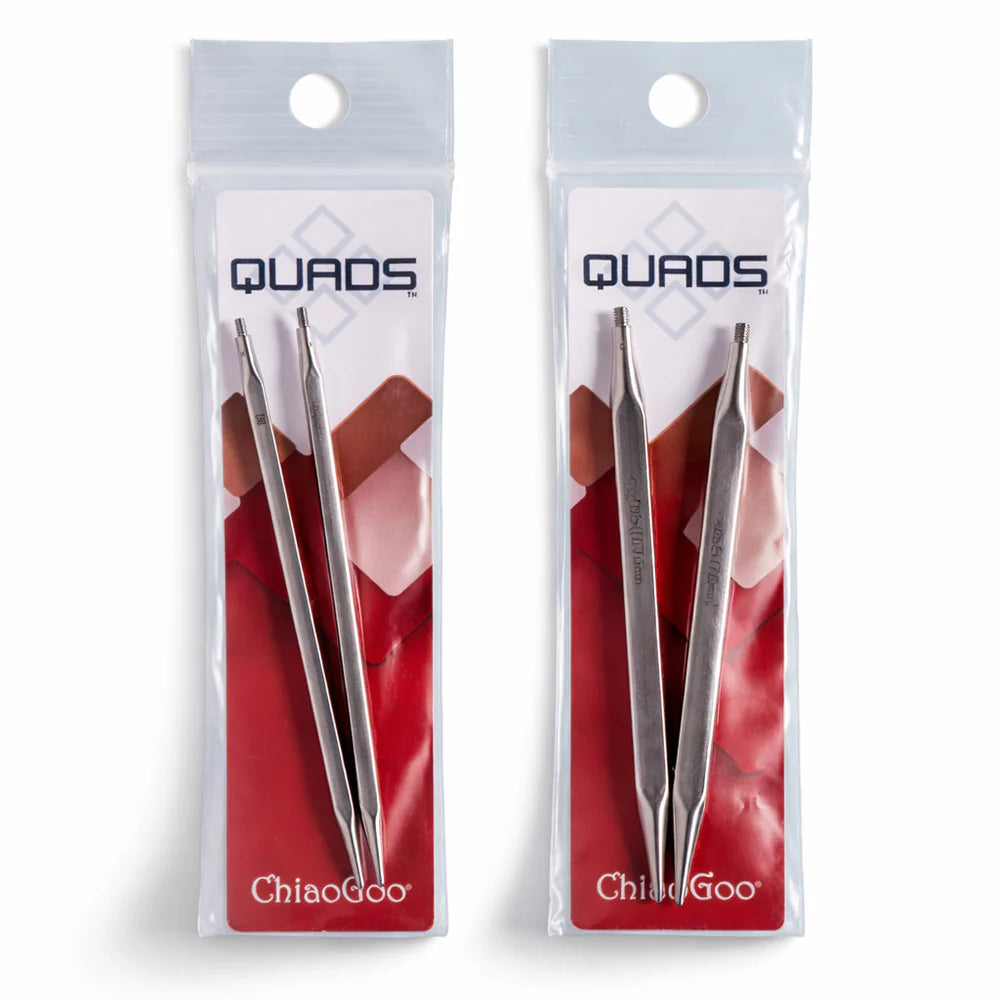 ChiaoGoo Quads SS Square Tips
